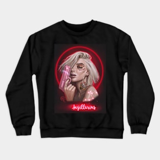 Sagittarius zodiac sign Crewneck Sweatshirt